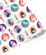 Опаковъчна Хартия за Подарък с Тема Barbie 30x15см