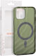 Tecto Shield Desert Mag Case iPhone 12 12 Pro 6 1" Verde Măsliniu Închis