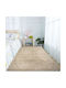 To megalo pazari Schlafzimmer-Teppichsets Zottelig Beige TMP-4792 3Stücke