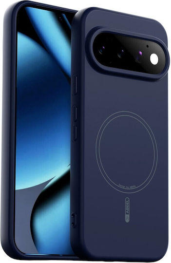 Abeel Течен Силиконов Калъф Съвместим С Magsafe Тъмносин Google Pixel 11 5g/11 Pro 5g