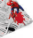 Опаковъчна Хартия За Подарък С Тема Spiderman Сива 30x15см
