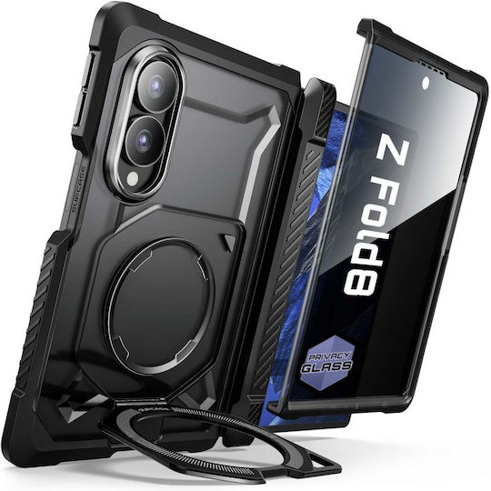 Supcase Ub Grip Mag Magsafe Galaxy Z Fold8 Privacy Glass Schwarz