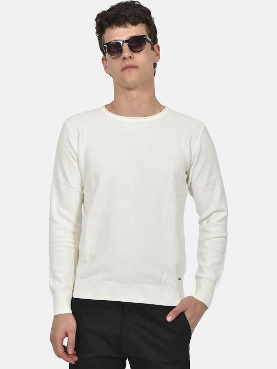 Berto Lucci Ecru Sweater