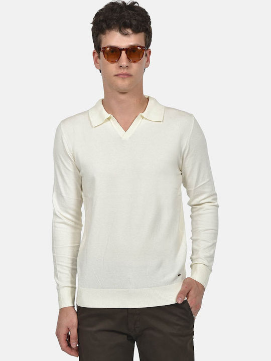 Berto Lucci Polo Shirt White