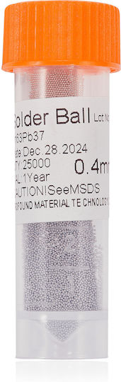 Bga Lead Solder Balls 25:000 Balls 0.4mm