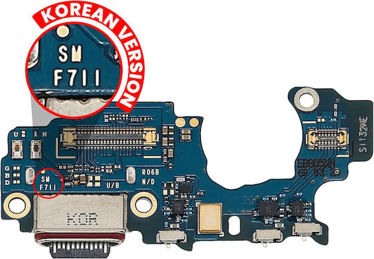 Charging Port Board Samsung Galaxy Z Flip 3 5g F711n Korean Version Premium