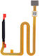 Fingerabdruck Leser Flexkabel Samsung Galaxy A14 5g A146p 2023 A14 5g Uw A146u 2023 Schwarz
