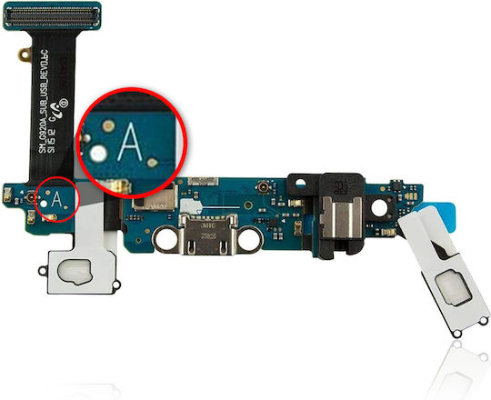Плосък кабел за порт за зареждане Samsung Galaxy S6 G920a G920w8 At&t Bell Canada