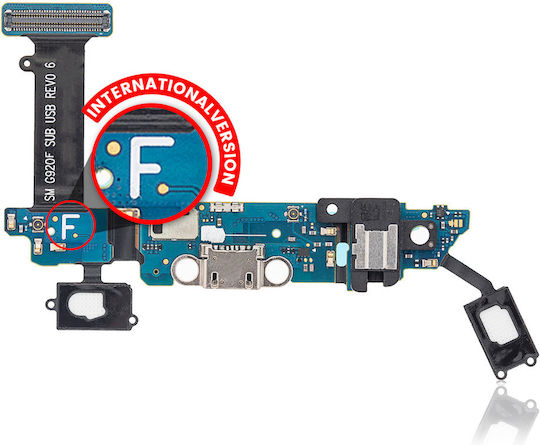 Charging Port Flex Cable Samsung Galaxy S6 G920f International Version