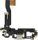 Порт за зареждане Flex Cable iPhone 12 Pro Премиум Сребрист