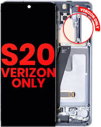 Oled Assembly Frame Samsung Galaxy S20 5g Verizon 5g Uw Frame Only Aftermarket Plus Cosmic Gray