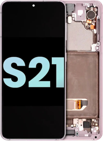 Oled Assembly Frame Samsung Galaxy S21 5g Service Pack Phantom Pink