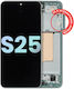 Oled Montage Rahmen Samsung Galaxy S25 5G Unser & Internationaler Service Pack Minz