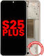 Oled Assembly Frame Samsung Galaxy S25 Plus 5g Us & International Version Aftermarket Plus Pink Gold
