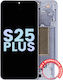 Oled Assembly Frame Samsung Galaxy S25 Plus 5g Us & International Version Service Pack Icy Blue
