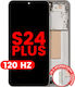 Oled Ersatzbildschirm Mit Rahmen Samsung Galaxy S24 Plus 5g US & International Version Aftermarket Plus 120hz Bernstein Gelbe