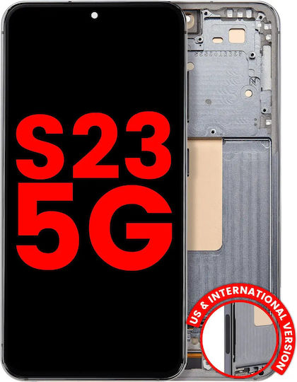 Oled Assembly Frame Samsung Galaxy S23 5g Us & International Aftermarket Plus Green