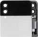 Outer Oled Assembly Samsung Galaxy Z Flip 4 5g Service Pack White