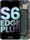 Lcd Assembly Frame Samsung Galaxy S6 Edge Plus Service Pack Verizon Black Sapphire