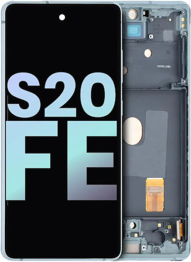 Oled Assembly Frame Samsung Galaxy S20 Fe 4g 5g Service Pack Cloud Mint