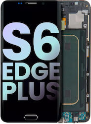 Oled Asamblare cu ramă Samsung Galaxy S6 Edge Plus At&t T-mobile International Service Pack Negru Sapphire Oled Asamblare cu ramă Samsung Galaxy S6 Edge Plus At&t T-mobile International Service Pack Negru Sapphire