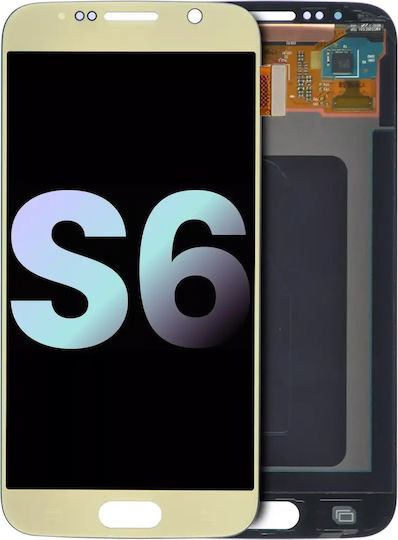 Oled Assembly Without Frame Samsung Galaxy S6 Service Pack Gold Platinum