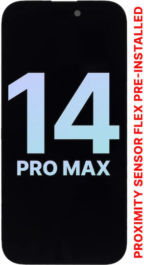 Oled Assembly Proximity Sensor Flex Pre-installed Iphone 14 Pro Max Service Pack