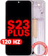 Oled Assembly Frame Samsung Galaxy S23 Plus Us & International Aftermarket Plus 120hz Lavender