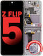 Inner Oled Assembly Frame Samsung Galaxy Z Flip 5 5g Us & International Aftermarket Plus Lavender