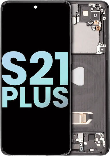 Oled Assembly Frame Samsung Galaxy S21 Plus 5g Service Pack Phantom Black