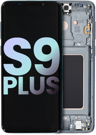 Oled Assembly cu ramă Samsung Galaxy S9 Plus Service Pack Gri Titanium