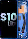 Oled Assembly Frame Samsung Galaxy S10 Lite Service Pack Prism Blue
