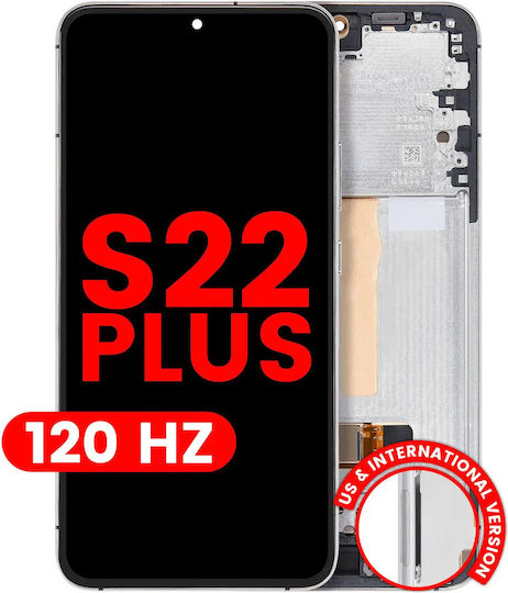 Oled Assembly Frame Samsung Galaxy S22 Plus 5g Us & International Version Aftermarket Plus 120hz White