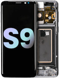 Oled Assembly Frame Samsung Galaxy S9 Service Pack Titanium Gray