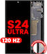 Oled Assembly Frame Samsung Galaxy S24 Ultra Us & International Version Aftermarket Pro 120hz Titanium Schwarz