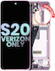 Oled Montage Rahmen Samsung Galaxy S20 5G Verizon 5G Uw Rahmen Nur Service Pack Wolk Rosa