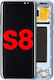 Oled Ersatzbildschirm Mit Rahmen Samsung Galaxy S8 Aftermarket Plus Korallenblau