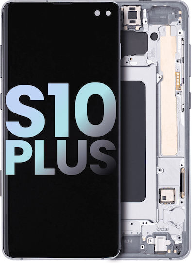 Oled Montage Rahmen Samsung Galaxy S10 Plus Service Pack Prism Keramik Schwarz