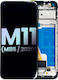 LCD Ersatzbildschirm Samsung Galaxy M11 M115 2020 Service Pack Schwarz