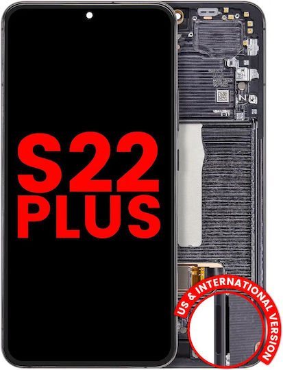 Oled Assembly Frame Samsung Galaxy S22 Plus 5g Us & International Version Aftermarket Plus Phantom Black