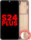 OLED Асембли Рамка Samsung Galaxy S24 Plus 5g US & International Version Aftermarket Plus Пясъчно Оранжев