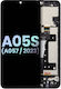 Lcd Assembly Frame Samsung Galaxy A05s A057 2023 Service Pack Black