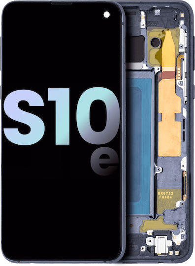 Oled Assembly Frame Samsung Galaxy S10e Service Pack Prism Black