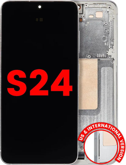 Oled Assembly Frame Samsung Galaxy S24 5g Us & International Version Aftermarket Plus Jade Green