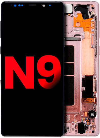 Oled Assembly Frame Samsung Galaxy Note 9 Aftermarket Plus Alpine White