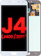 OLED Ersatzbildschirm Ohne Rahmen Samsung Galaxy J4 J400 2018 Aftermarket Plus Blau Grau