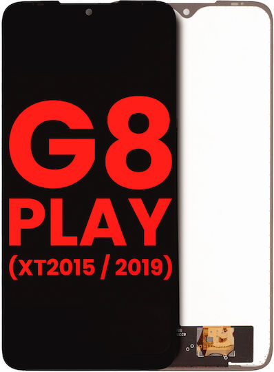 LCD Ersatzbildschirm Ohne Rahmen Motorola Moto G8 Play Xt2015 2019 Aftermarket Plus Incell Schwarz