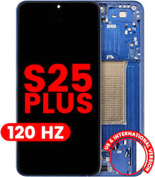 Oled Assembly Frame Samsung Galaxy S25 Plus 5g Us & International Version Aftermarket Plus 120hz Navy