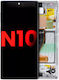 Oled Assembly Frame Samsung Galaxy Note 10 Aftermarket Plus Aura White