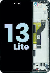 Oled Assembly Frame Xiaomi 13 Lite Service Pack Black